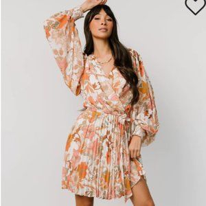 Baltic Born Samantha Pleated Short Dress